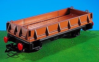 Ladefläche Farbe braun  für Waggon Nr Eisenbahn 4106 Playmobil 