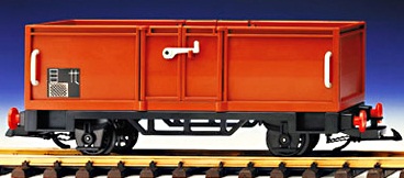 Eisenbahn Playmobil Lange  Bordwand Farbe braun  für Waggon 